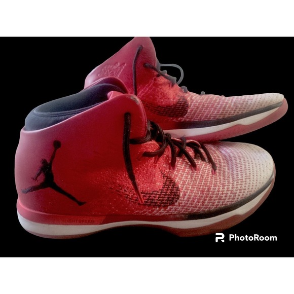 Nike Air Jordan 31 XXXI Chicago Bulls Red Black White 845037-600 size 13